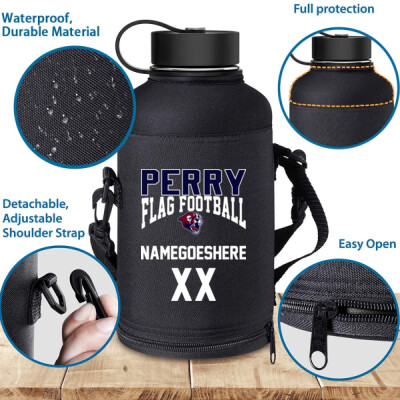 64oz Water Bottle with carrying case - Personalized Thumbnail